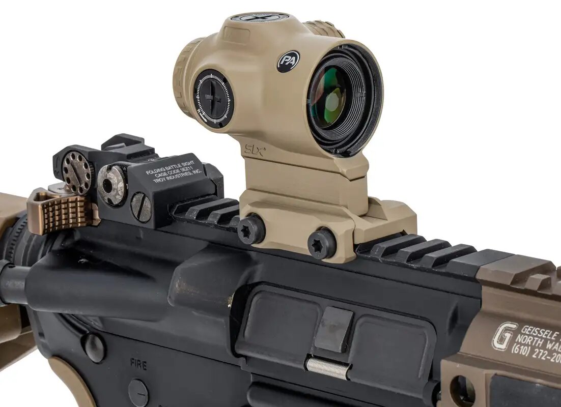 Приціл призматичний Primary Arms SLx 1X MicroPrism сітка ACSS Cyclops G2. FDE Фото 4